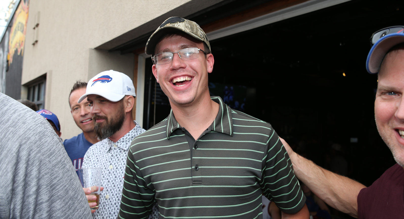 Buffalo Bills backers took over the the Taps on Main Bar